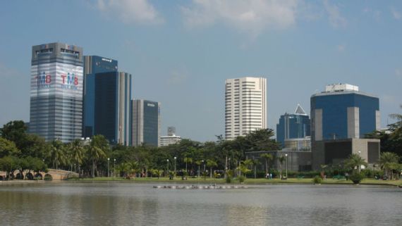 Proposed Bangkok street ⁣circuit near Chatuchak Park
