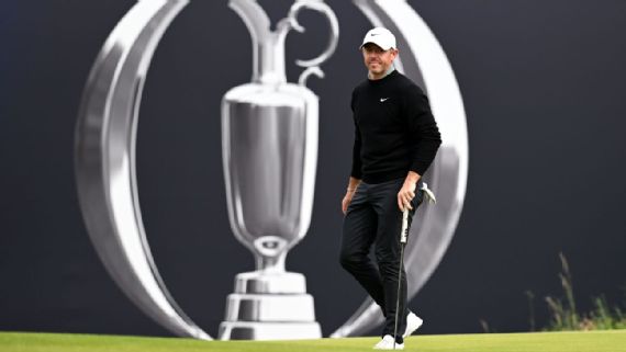 Rory McIlroy no Open Championship