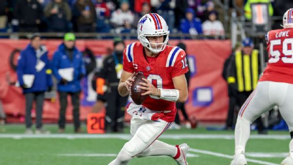 Drake Maye and the New England Patriots are leading the AFC East