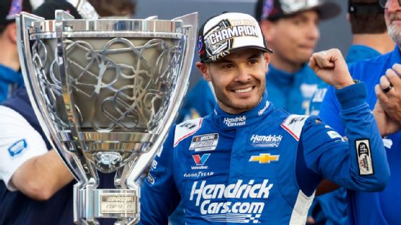 Kyle Larson won the final championship in NASCAR's playoff era, lifting his second Cup Series title in November.