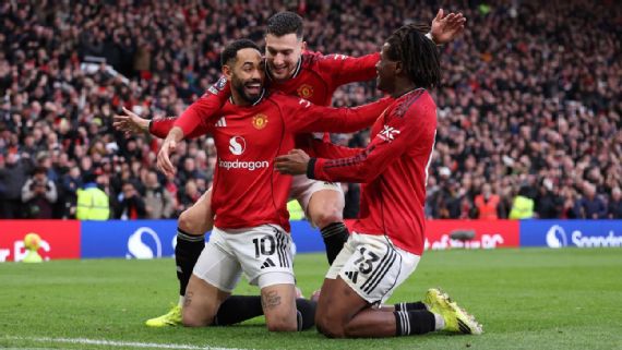 Matheus Cunha was at the centre of Man United's derby win at the weekend.