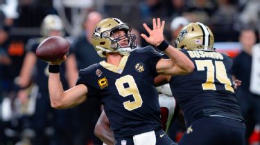 Drew Brees throws 4 TDs to 4 different WRs as Saints cook Falcons on  Thanksgiving night – New York Daily News