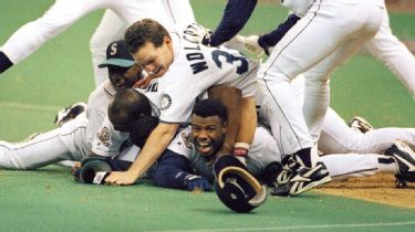 1995 ALDS Gm1: Ken Griffey Jr. blasts two home runs 