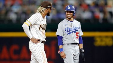 FAX Sports: MLB on X: Julio Urias rips Padres after Dodgers 12-1