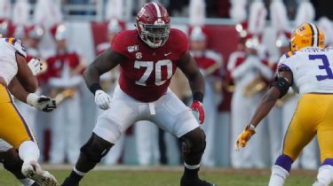 Alex Leatherwood: Draft rankings 'put a chip on my shoulder'