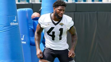 Jacksonville Jaguars linebacker Josh Allen during the game between