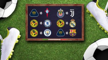 Agenda de América, Chivas y Pumas contra rivales europeos como Real Madrid  y Barcelona