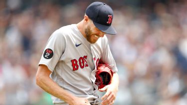 Why was Chris Sale yelling at the umpire? Controversial call leads to fiery  exchange from Red Sox pitcher