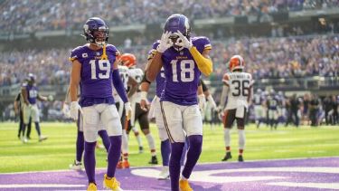 Official Minnesota vikings justin jefferson and adam thielen the