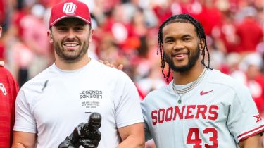 Baker Mayfield, Kyler Murray swap jerseys after Week 15 matchup