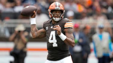 Deshaun Watson touchdown pass to Jerome Ford moves Browns ahead of