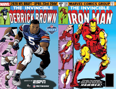 ESPN, Marvel team up to make comic book covers of NFL Draft prospects