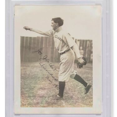 Autographed Joe (MLB) Jackson Photo - Eight Men Out by Shoeless