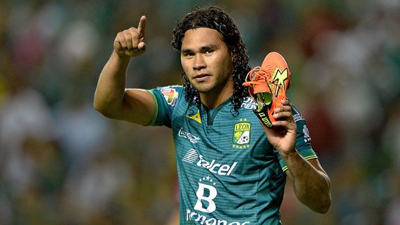 Carlos 'Gullit' Peña supera a Cabinho y acecha top ten goleador en León -  ESPN