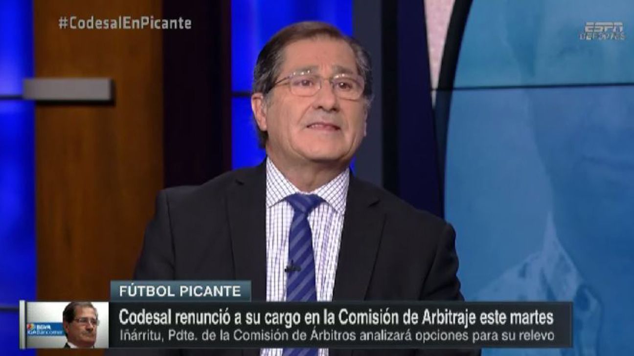 Edgardo Codesal se sintió traicionado por los árbitros