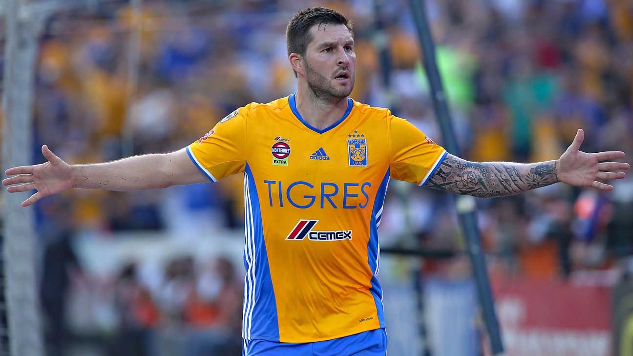 Gignac amplía con doblete su marca como goleador de Tigres ...