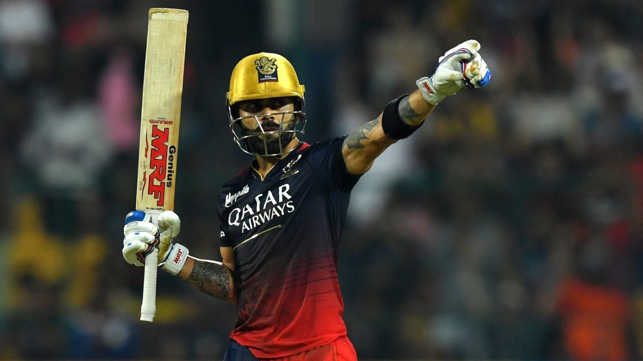 Virat Kohli Passes Chris Gayle For Most Hundreds In The Ipl Espn 2662