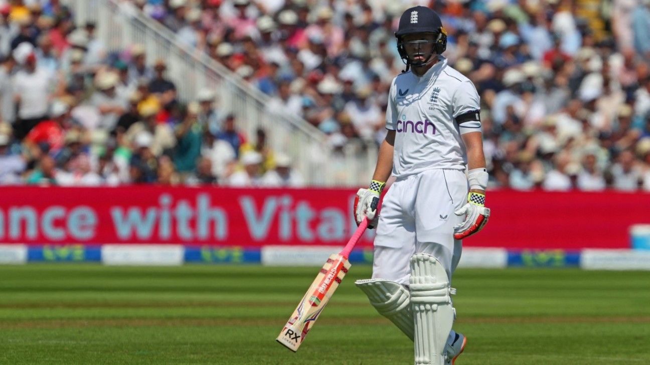 Ollie Pope and the curious case of his secondinnings struggles ESPN