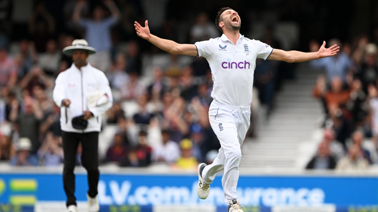 Mark Wood targets 202526 Ashes after securing threeyear ECB deal ESPN
