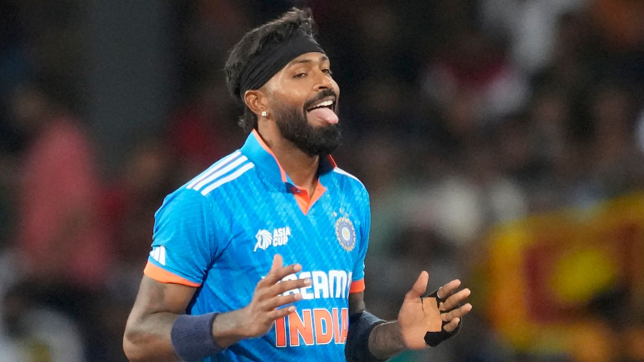 Hardik Pandya Out Of World Cup With Ankle Injury - Espn