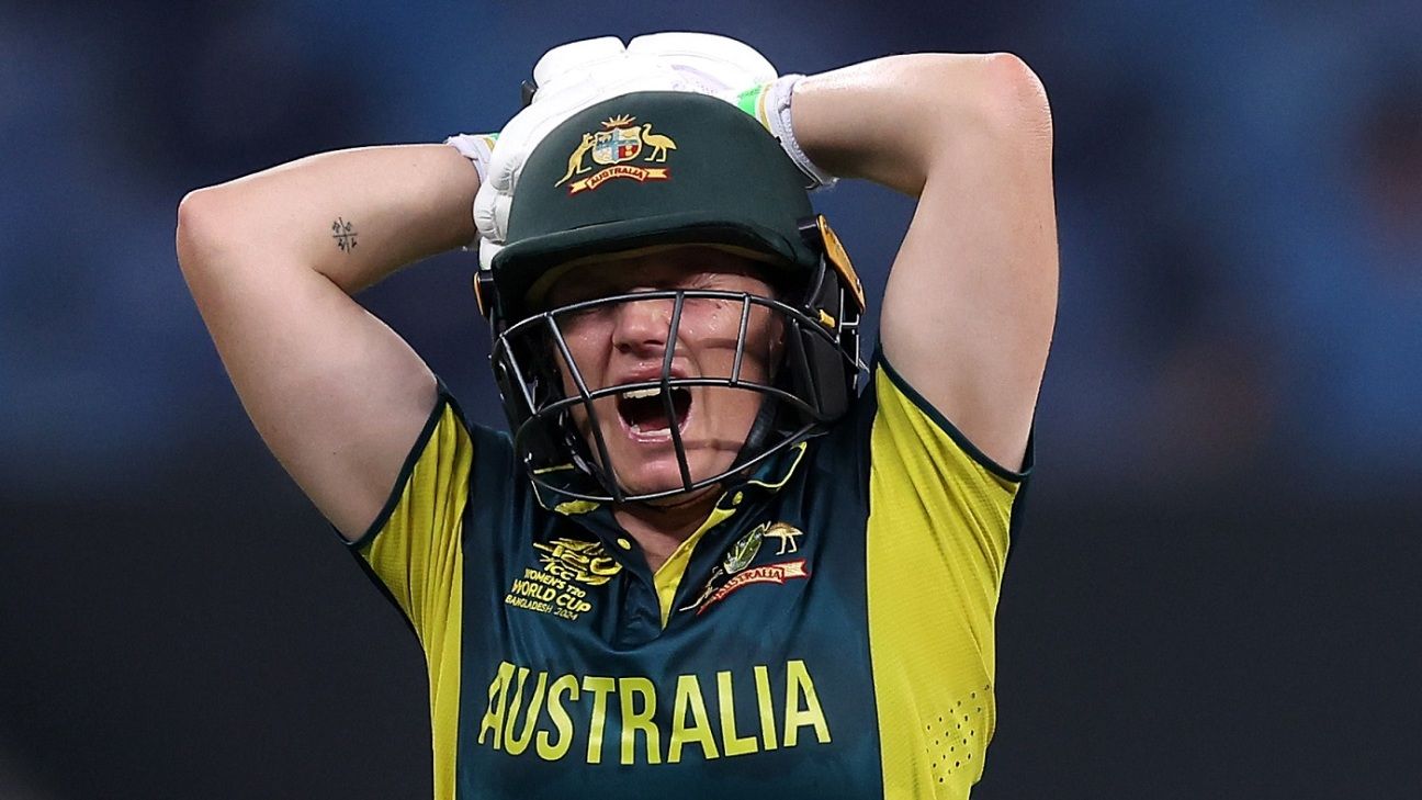 Alyssa Healy feels pain as Australia face World Cup depth test ESPN