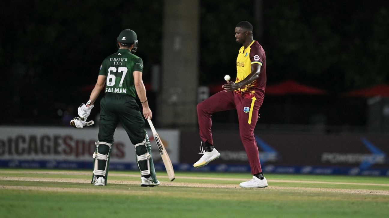 Holder's heroics secure West Indies victory against Pakistan in T20I