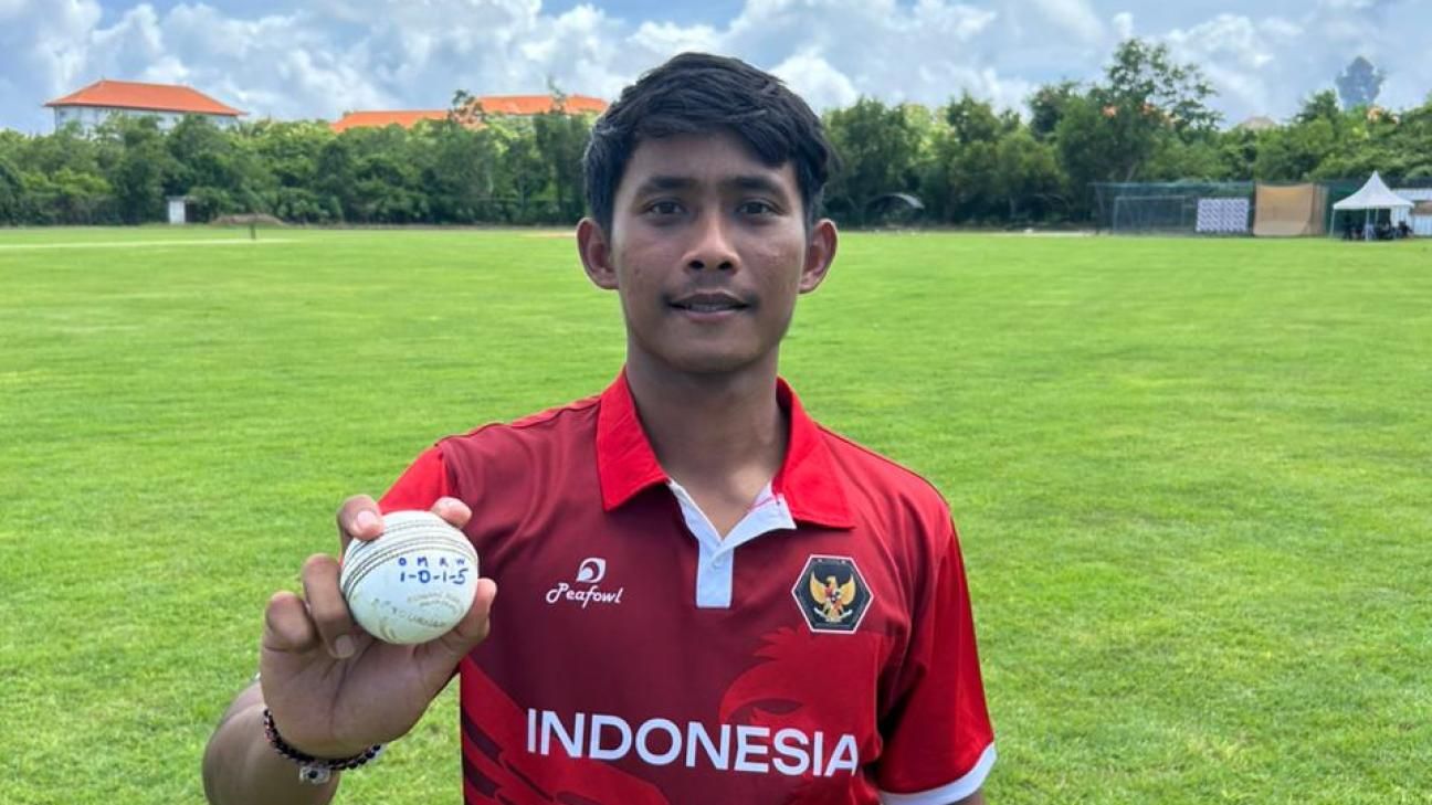 Indonesia's Gede Priandana becomes first to pick five wickets in an over in T20Is