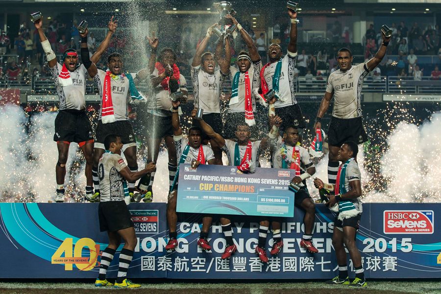 HSBC Sevens World Series Fiji win Hong Kong Sevens, defeating New