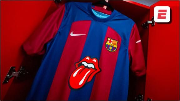 Al ritmo de los Rolling Stones: así lucirá la camiseta del Barcelona en el  Clásico ante el Real Madrid