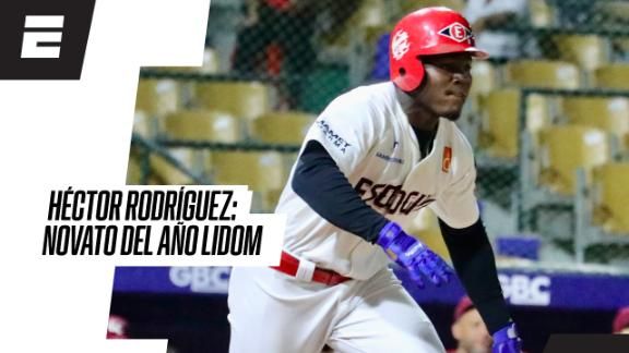 ¡Hector Rodríguez es el novato del año de LIDOM! ESPN Video