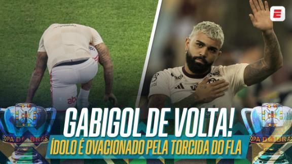 Gabigol é Ovacionado Pela Torcida Do Flamengo Ao Pisar Novamente No Gramado Do Maracanã Espn Video 9043