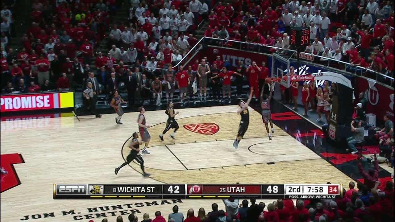 2H UTAH D. Wright made Dunk. Assisted by B. Taylor. - ESPN Video