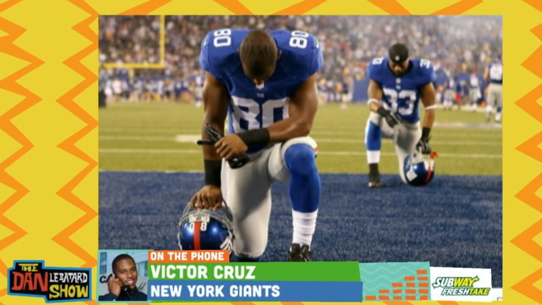 Victor Cruz says 'holdout' from Giants not in his vocabulary 