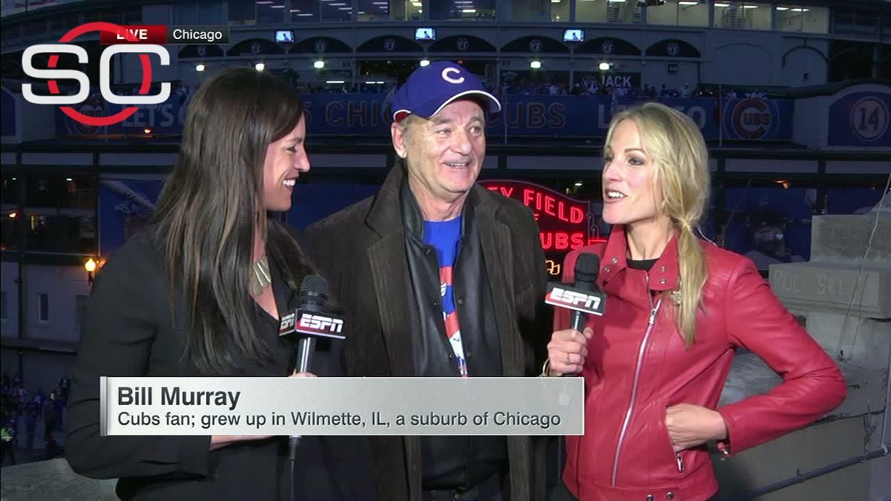 Bill Murray at Wrigley Field