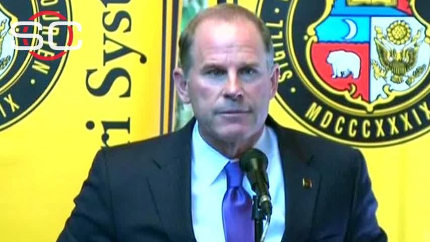Tim Wolfe Missouri President Tim Wolfe resigns - ESPN Video