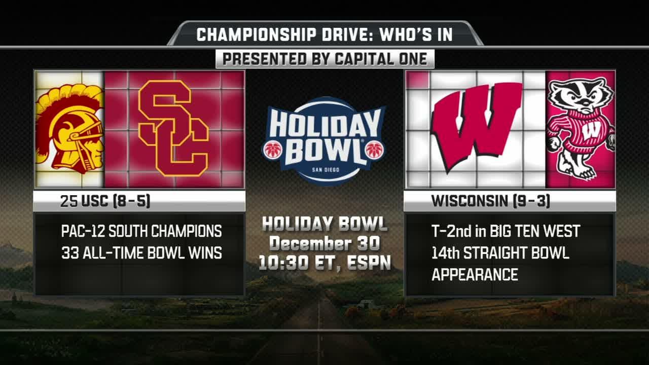 USC to face Wisconsin in Holiday Bowl ESPN Video