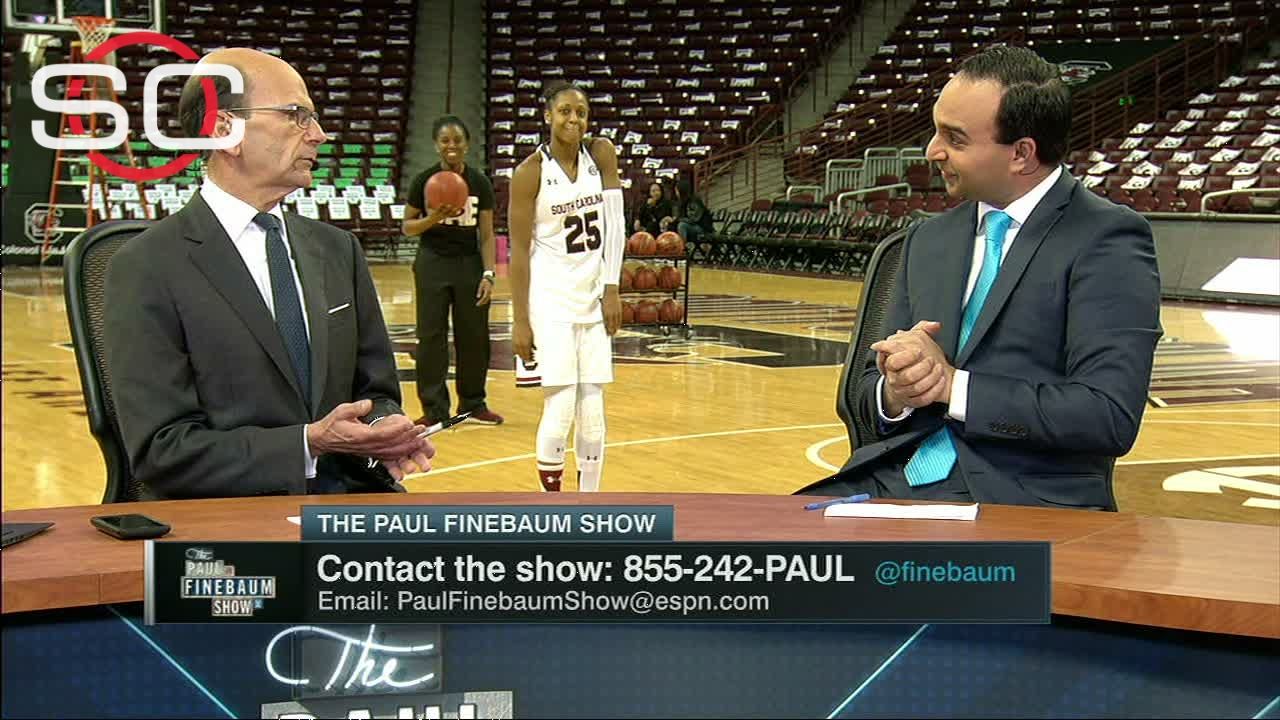 Finebaum's show gets an unusual interruption - ESPN Video