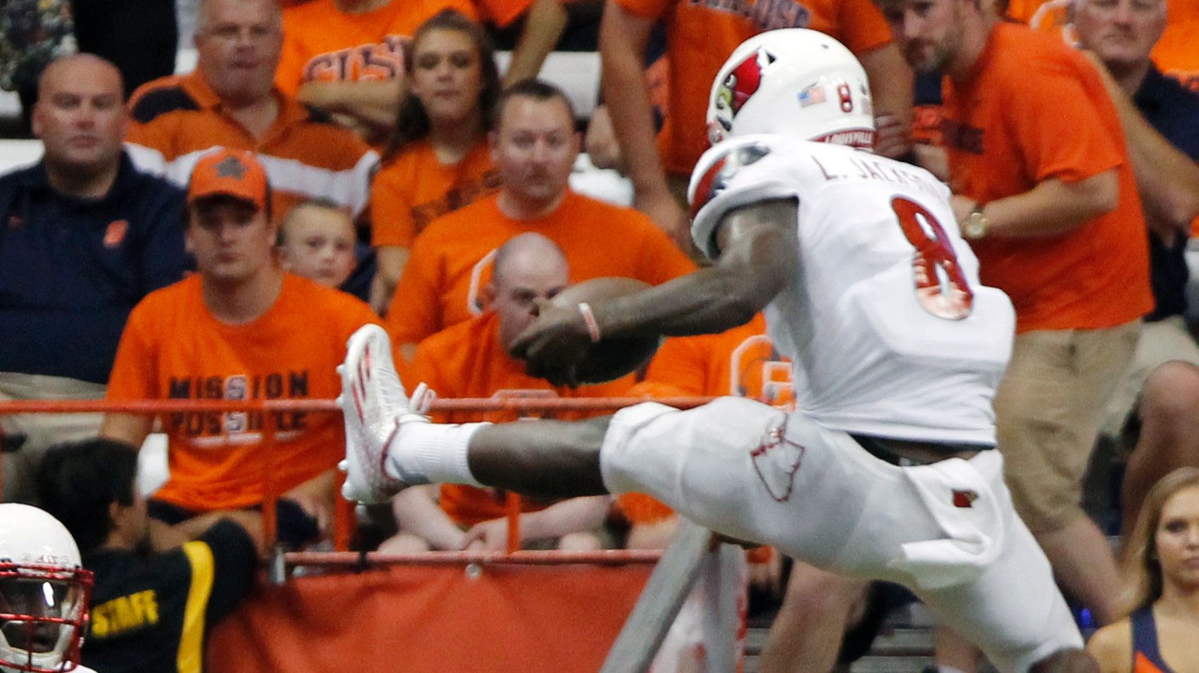 Lamar Jackson hurdles defender in 15 seconds - ESPN Video