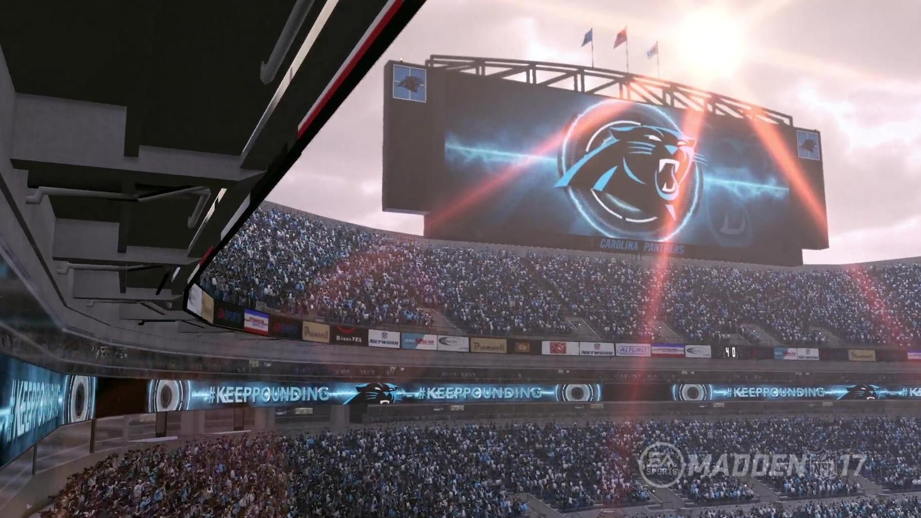 Bank of America Stadium - Home of the NFC champions - ESPN Video