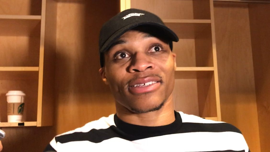 Westbrook always happy for a hard-fought road win - ESPN Video