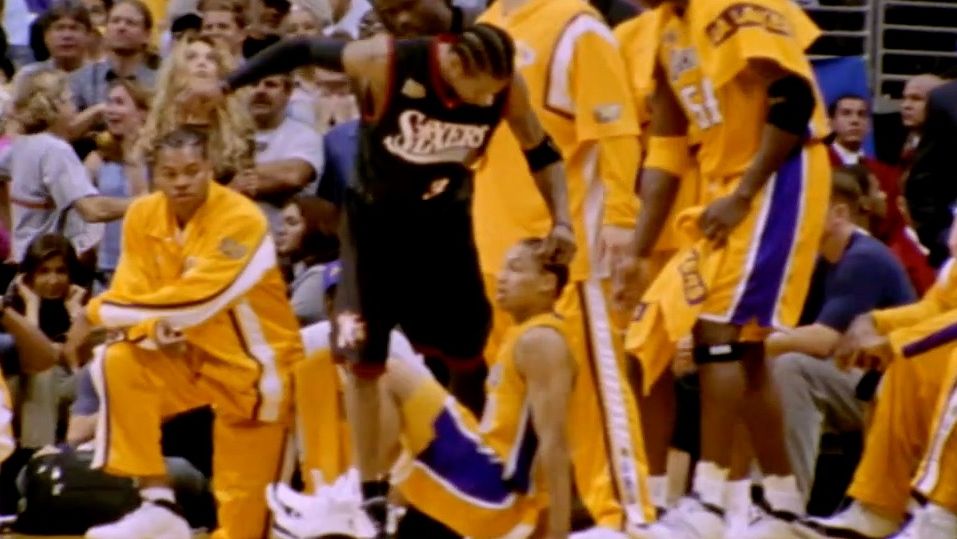On this date: Iverson steps over Lue in NBA Finals - ESPN Video