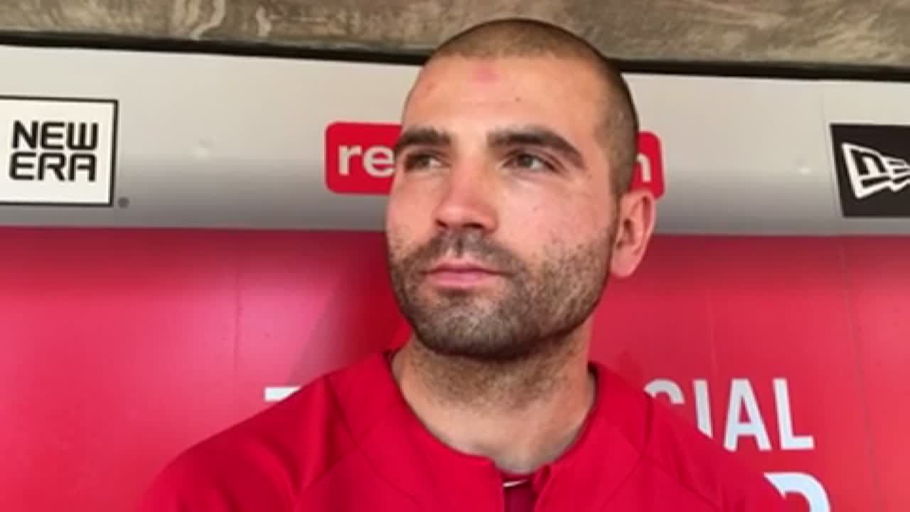 Votto talks donkey deal with Cozart - ESPN Video