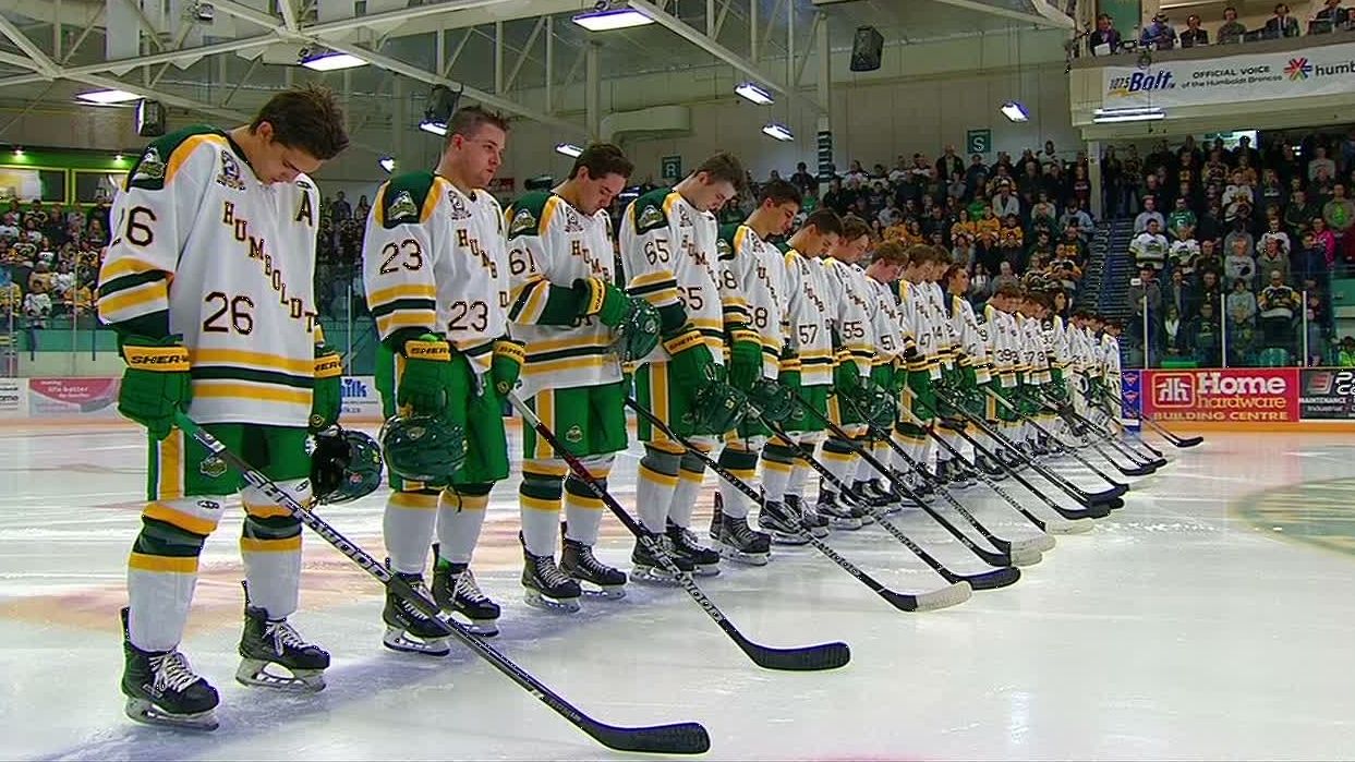 Humboldt Broncos return to ice - ESPN Video