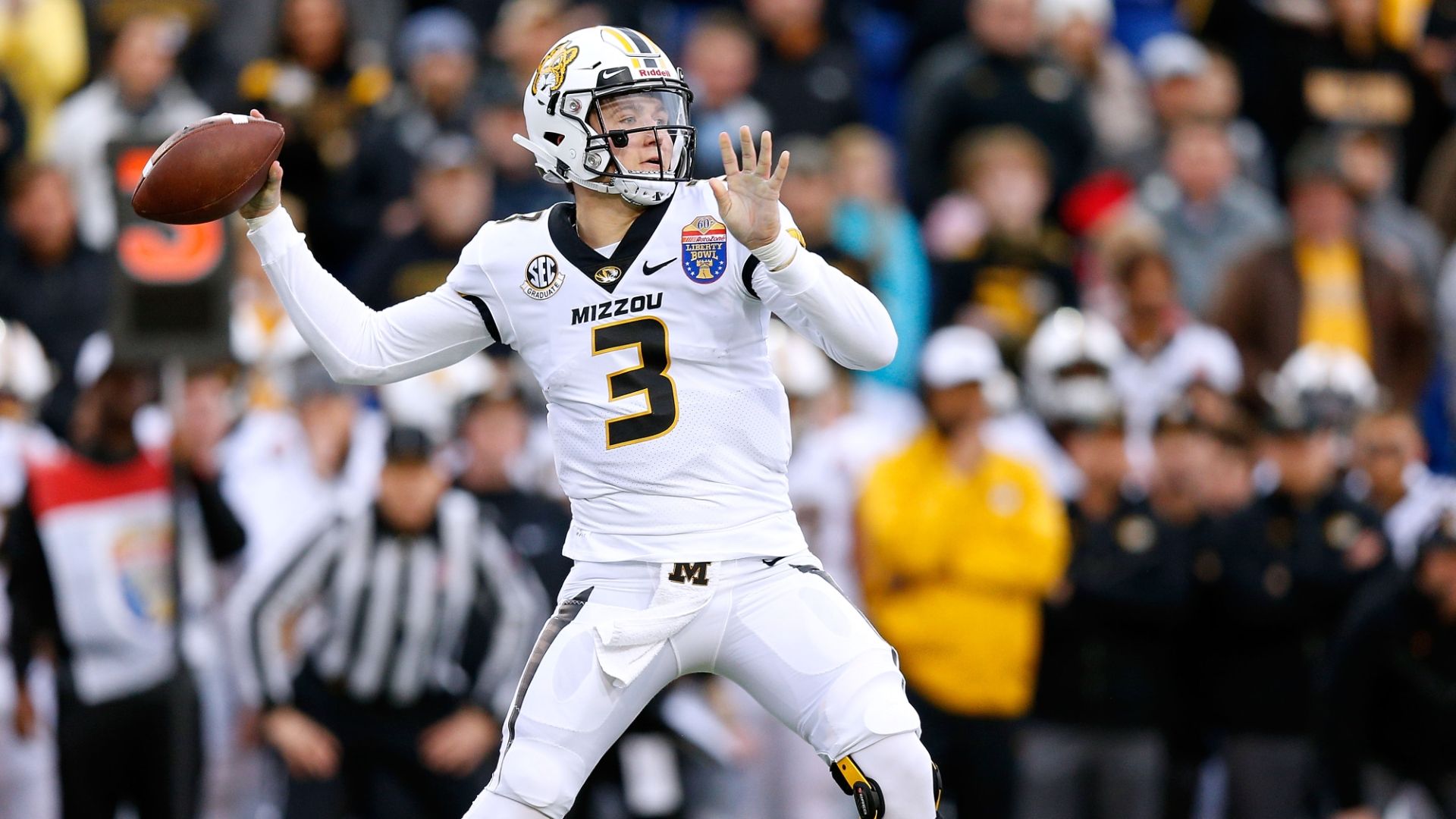 QB Drew Lock aiming to be top-10 pick - ESPN Video