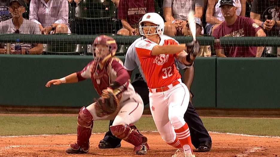 Oklahoma State defeats FSU in Game 1 of Super Regional ESPN Video