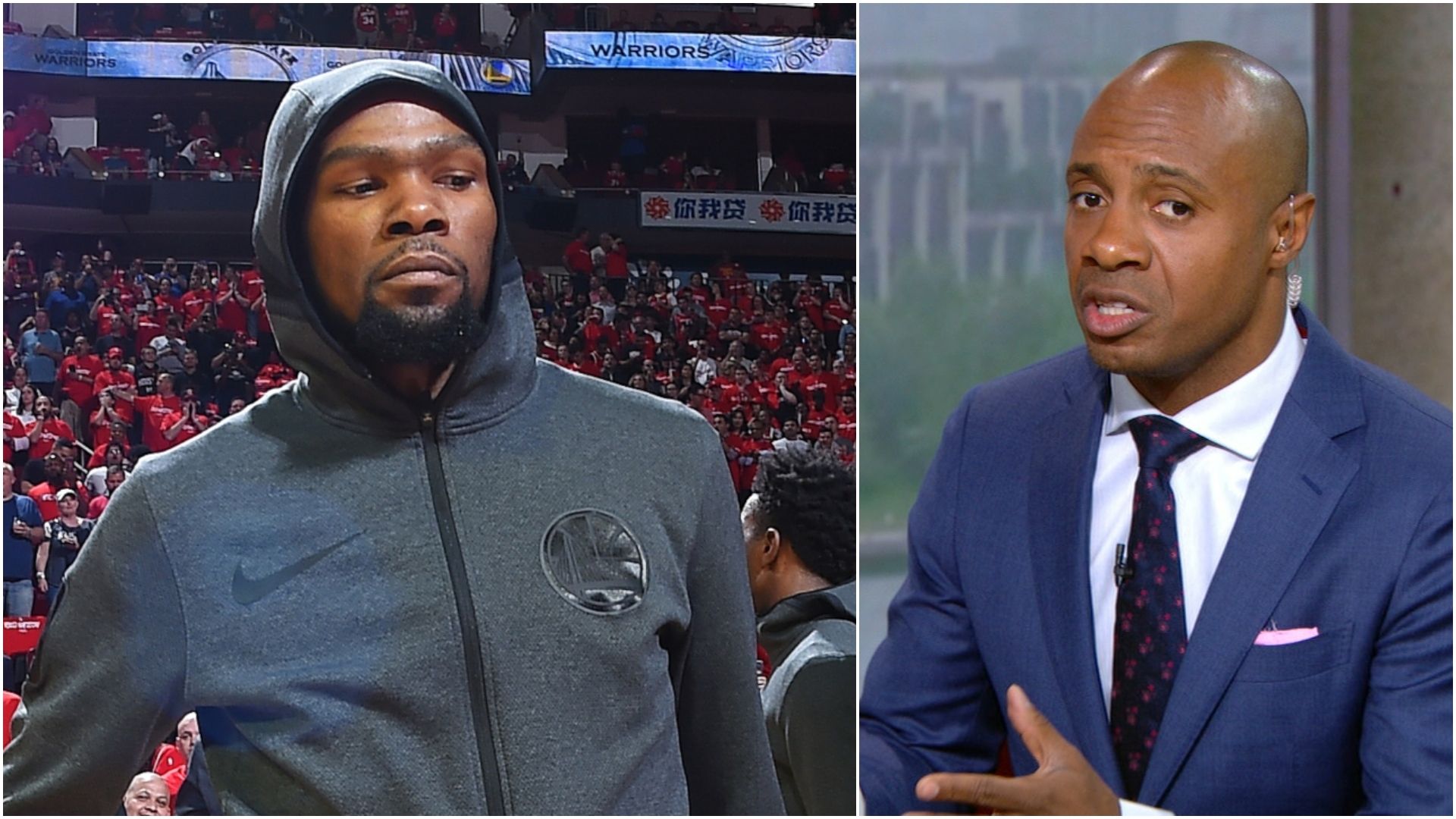 Williams picks Raptors in 7 if KD is out - ESPN Video