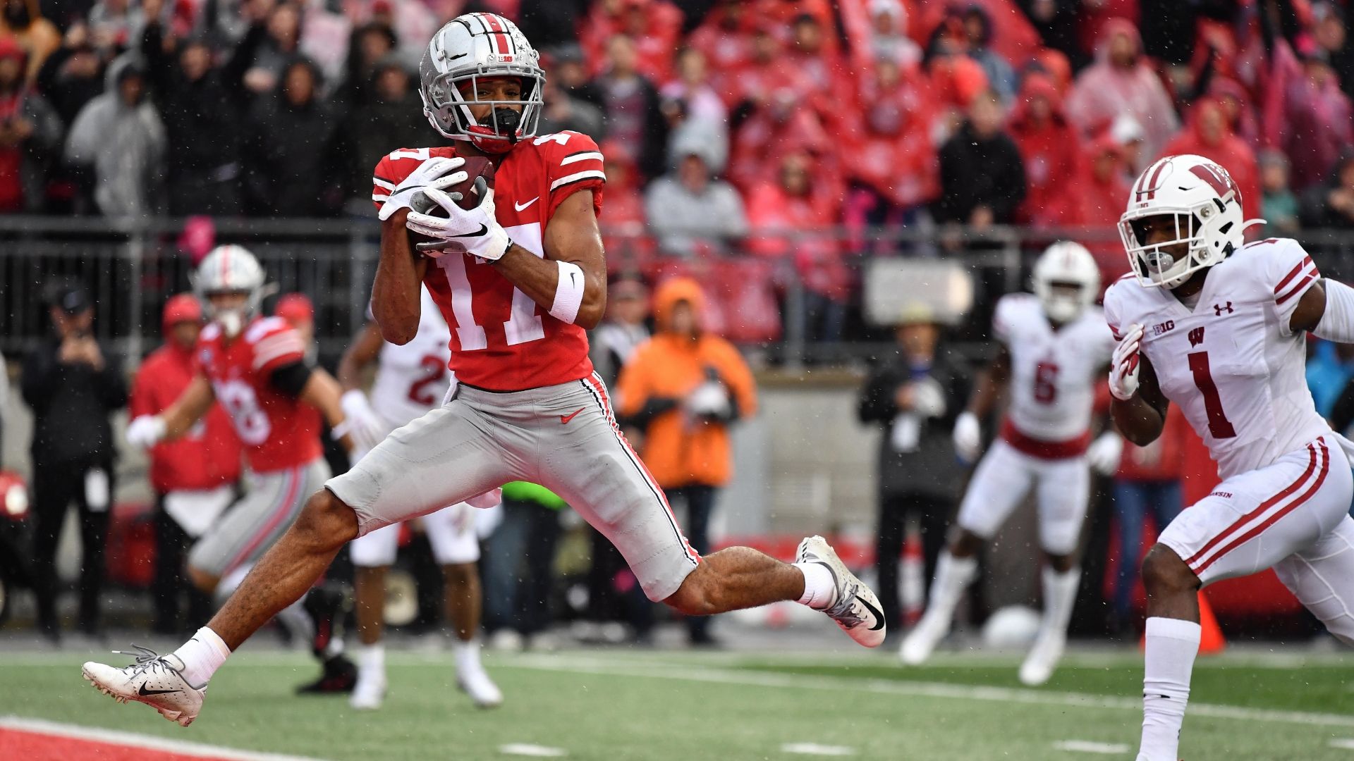 Olave hauls in OSU's first TD of the day - ESPN Video