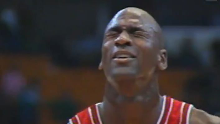 Jordan shoots FT with eyes closed - ESPN Video