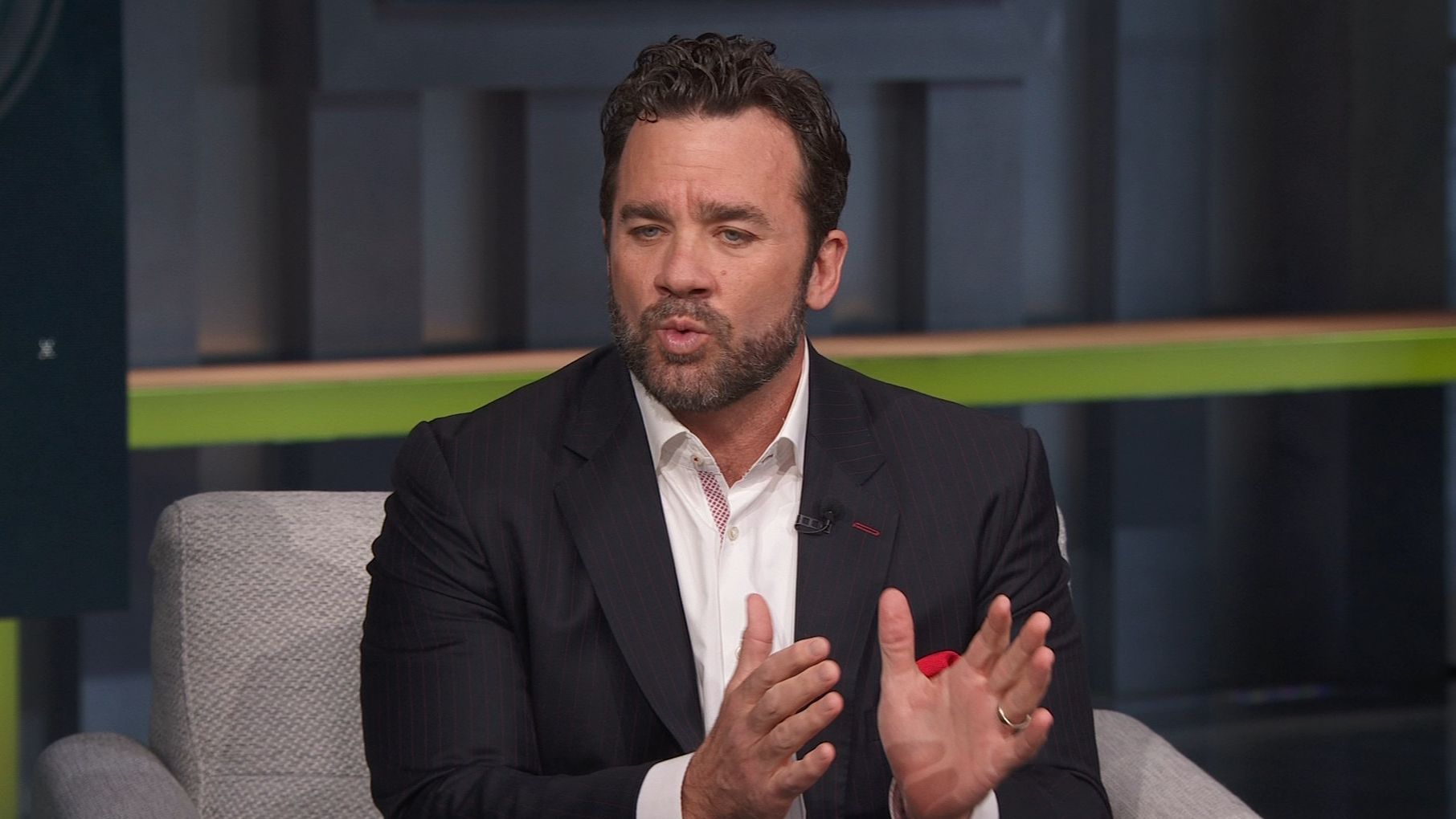 Jeff Saturday Slims Down Considerably Upon Retirement