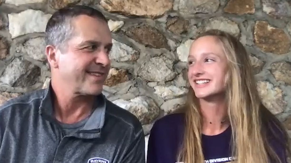 John Harbaugh will miss his daughter at Ravens games